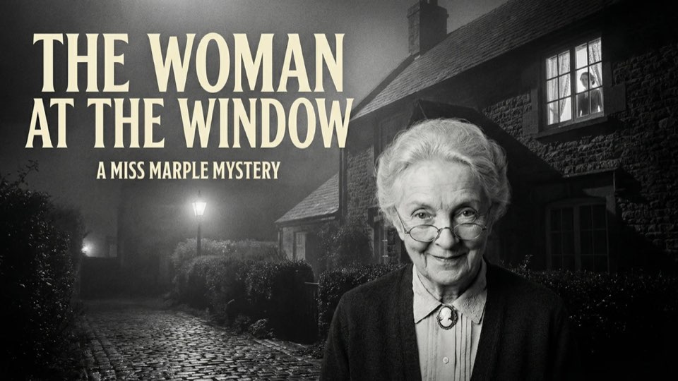 Cover illustration for The Woman at the Window