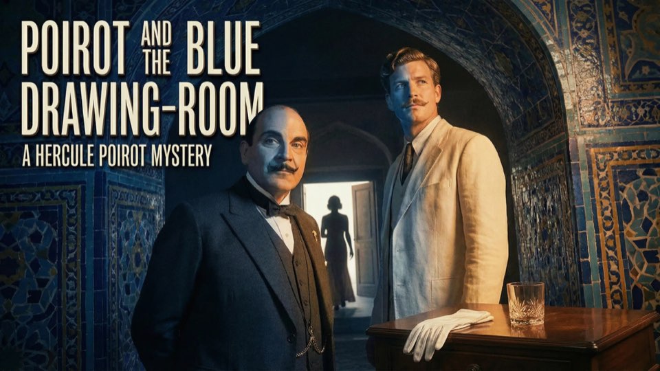 Cover illustration for The Blue Drawing-Room