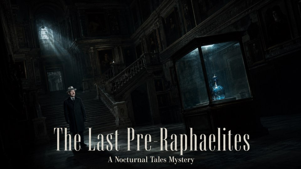 Cover illustration for The Last Pre-Raphaelites
