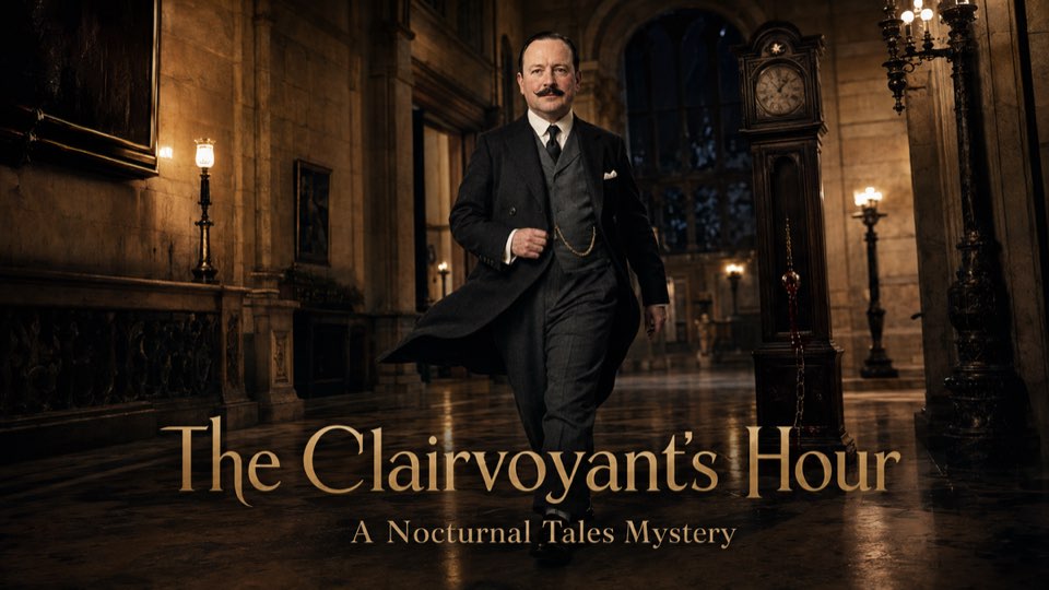 Cover illustration for The Clairvoyant's Hour
