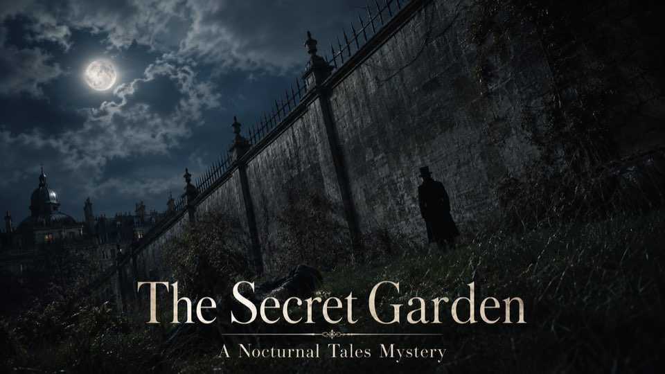 Cover illustration for The Secret Garden