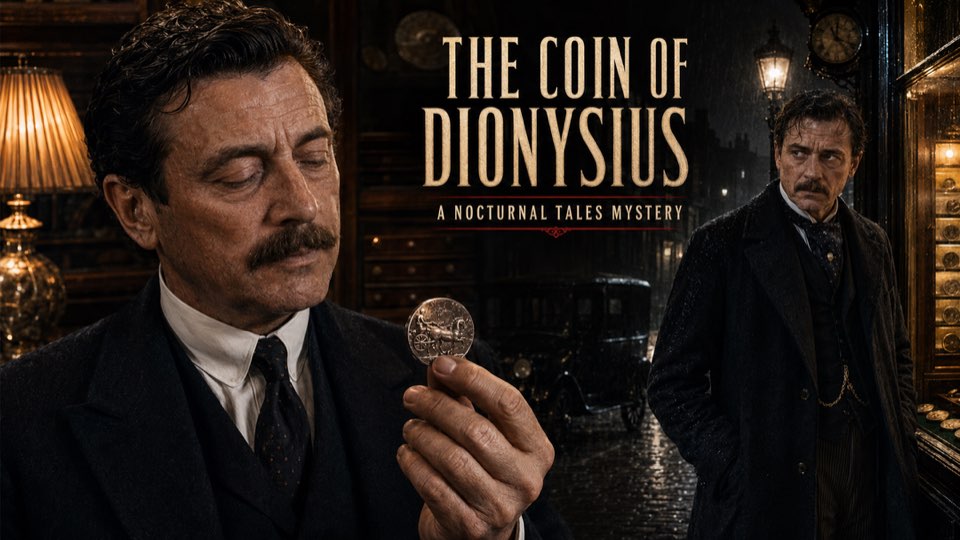 Cover illustration for The Coin of Dionysius